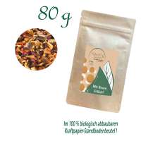 Standbodenbeutel Medium Plus, Kraftpapier, aluminiumfrei, Inhalt 80 g