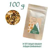 Standbodenbeutel Big, Kraftpapier, aluminiumfrei, Inhalt 100 g