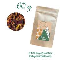 Standbodenbeutel Medium, Kraftpapier, Inhalt 60 g