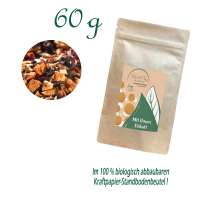 Standbodenbeutel Medium, Kraftpapier, Inhalt 60 g