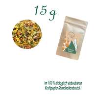 Standbodenbeutel Mini, Kraftpapier, Inhalt 15 g