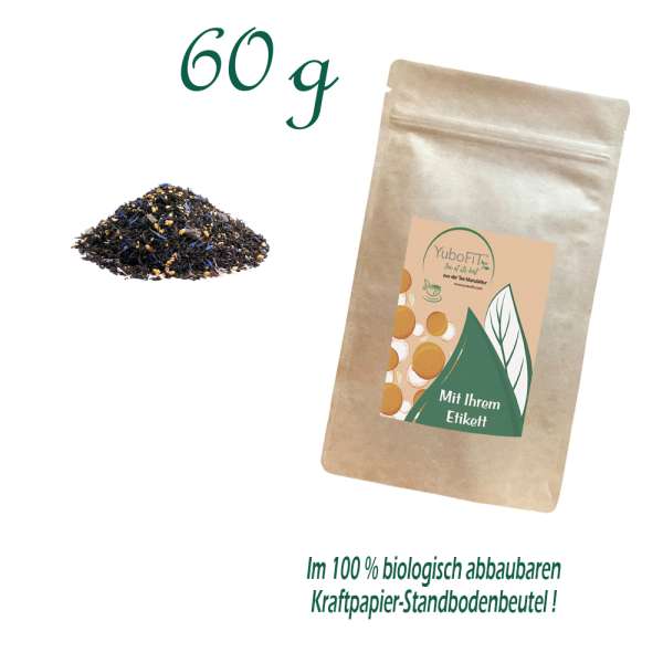Schwarzer Tee Pflaume-Sesam