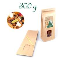 Blockbodenbeutel Big, Kraftpapier, Inhalt 300 g