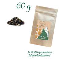 Standbodenbeutel Medium, Kraftpapier, Inhalt 60 g