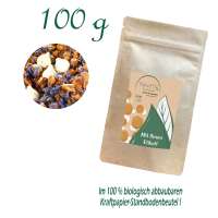 Standbodenbeutel Big, Kraftpapier, aluminiumfrei, Inhalt 100 g