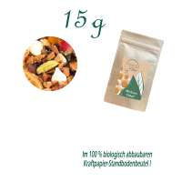 Standbodenbeutel Mini, Kraftpapier, Inhalt 15 g