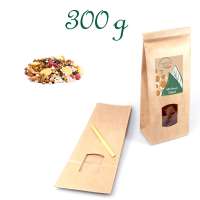 Blockbodenbeutel Big, Kraftpapier, Inhalt 300 g