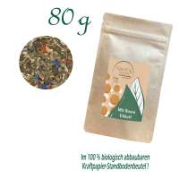 Standbodenbeutel Medium Plus, Kraftpapier, aluminiumfrei, Inhalt 80 g
