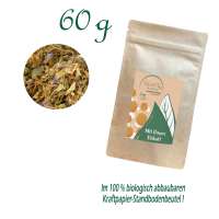 Standbodenbeutel Medium, Kraftpapier, Inhalt 60 g