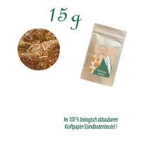 Standbodenbeutel Mini, Kraftpapier, Inhalt 15 g