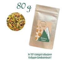 Standbodenbeutel Medium Plus, Kraftpapier, aluminiumfrei, Inhalt 80 g