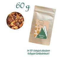 Standbodenbeutel Medium, Kraftpapier, Inhalt 60 g
