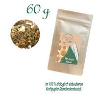 Standbodenbeutel Medium, Kraftpapier, Inhalt 60 g