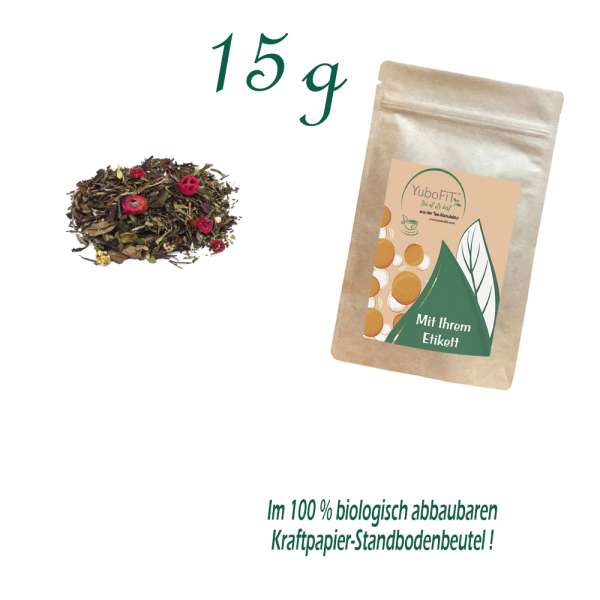 Weißer Tee Goji-Cranberry-Granatapfel