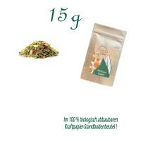 Standbodenbeutel Mini, Kraftpapier, Inhalt 15 g