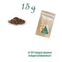 Standbodenbeutel Mini, Kraftpapier, Inhalt 15 g