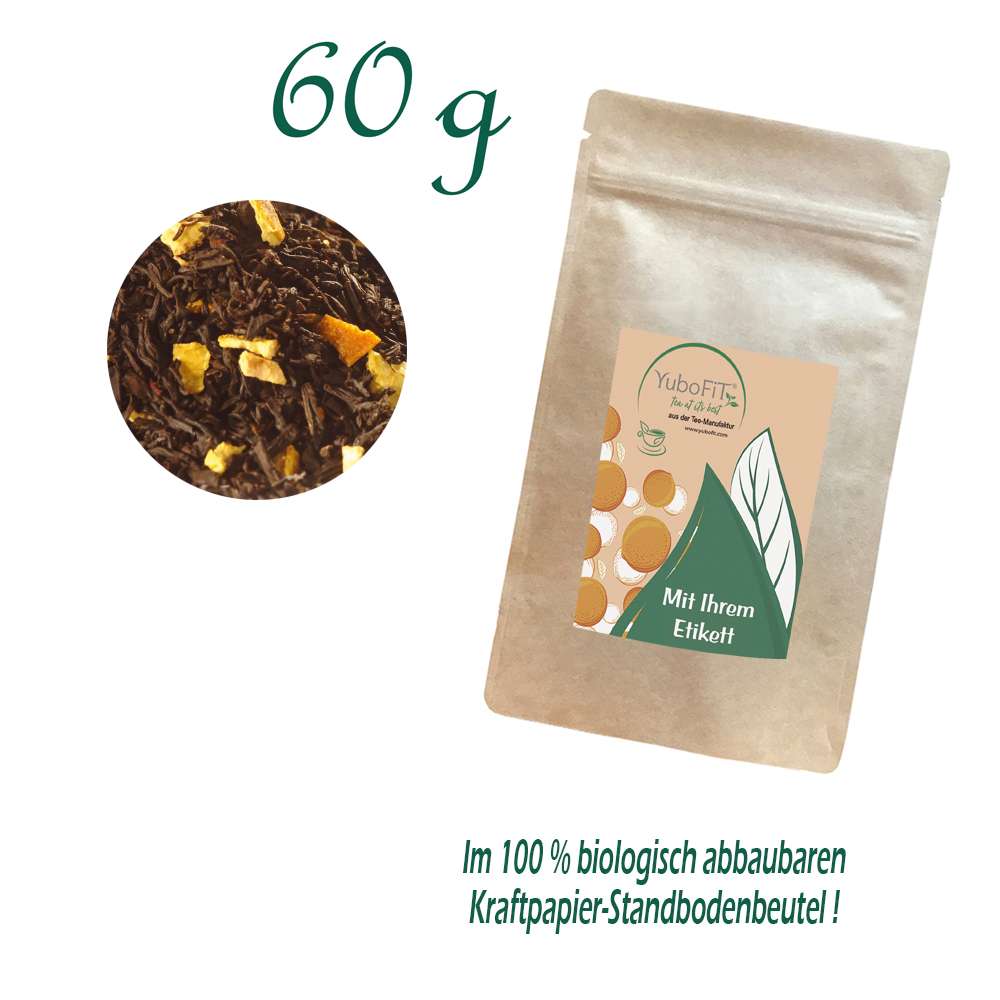 Schwarzer Tee BIO In ORANGE WORLD WONDER