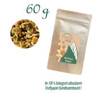 Standbodenbeutel Medium, Kraftpapier, Inhalt 60 g
