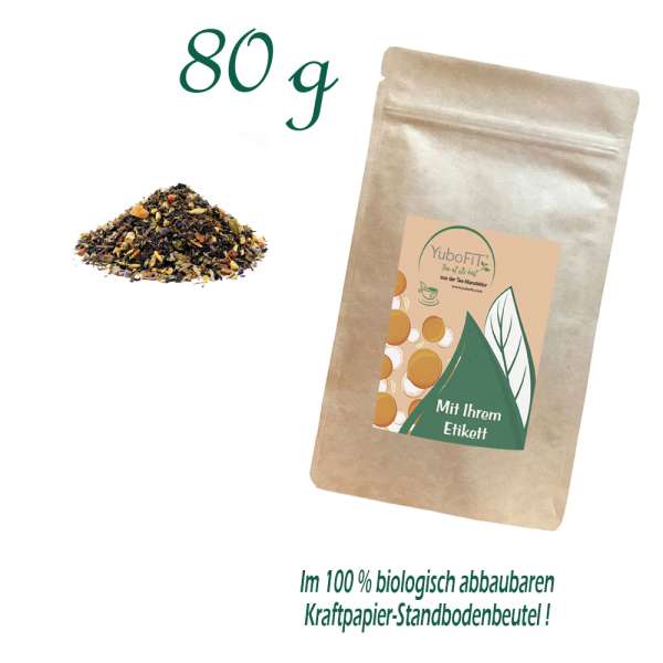 Schwarzer Tee Choc Chai Minze