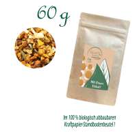 Standbodenbeutel Medium, Kraftpapier, Inhalt 60 g