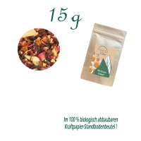 Standbodenbeutel Mini, Kraftpapier, Inhalt 15 g