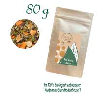 Standbodenbeutel Medium Plus, Kraftpapier, aluminiumfrei, Inhalt 80 g
