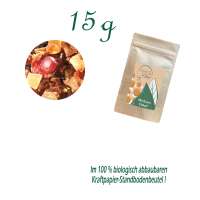 Standbodenbeutel Mini, Kraftpapier, Inhalt 15 g
