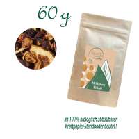 Standbodenbeutel Medium, Kraftpapier, Inhalt 60 g