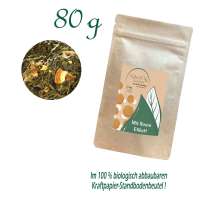 Standbodenbeutel Medium Plus, Kraftpapier, aluminiumfrei, Inhalt 80 g