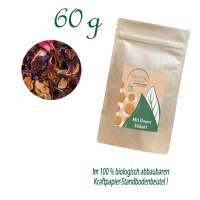 Standbodenbeutel Medium, Kraftpapier, Inhalt 60 g