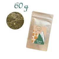 Standbodenbeutel Medium, Kraftpapier, aluminium, Inhalt 60 g