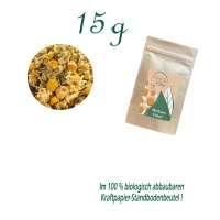 Standbodenbeutel Mini, Kraftpapier, Inhalt 15 g