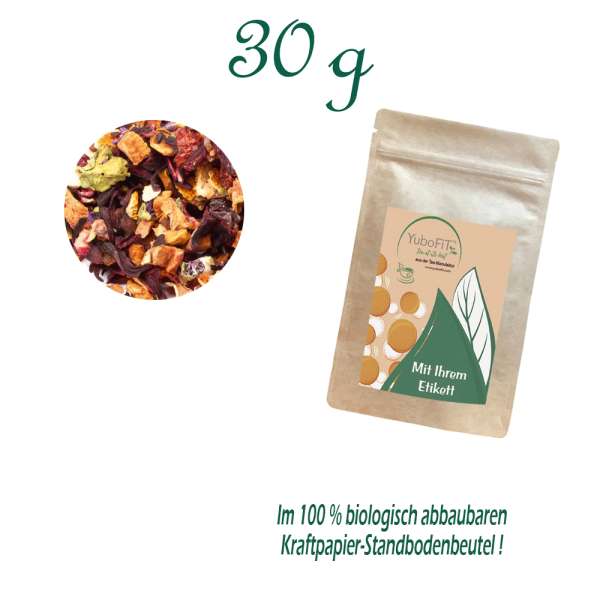 Früchtetee DOMINOSTEINE