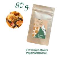 Standbodenbeutel Medium Plus, Kraftpapier, aluminiumfrei, Inhalt 80 g