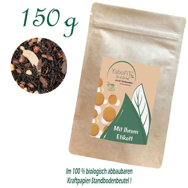 Almond Cocoa Split Bio Tee