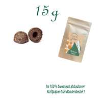 Standbodenbeutel Mini, Kraftpapier, Inhalt 15 g