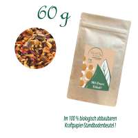 Standbodenbeutel Medium, Kraftpapier, Inhalt 60 g