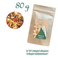 Standbodenbeutel Medium Plus, Kraftpapier, aluminiumfrei, Inhalt 80 g