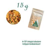 Standbodenbeutel Mini, Kraftpapier, Inhalt 15 g