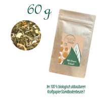 Standbodenbeutel Medium, Kraftpapier, Inhalt 60 g