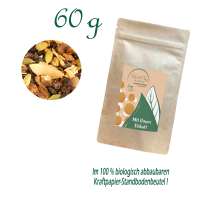 Standbodenbeutel Medium, Kraftpapier, Inhalt 60 g