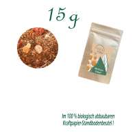 Standbodenbeutel Mini, Kraftpapier, Inhalt 15 g