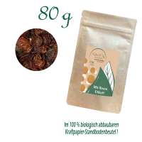Standbodenbeutel Medium Plus, Kraftpapier, aluminiumfrei, Inhalt 80 g