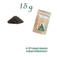 Standbodenbeutel Mini, Kraftpapier, Inhalt 15 g