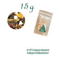 Standbodenbeutel Mini, Kraftpapier, Inhalt 15 g