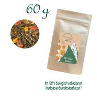 Standbodenbeutel Medium, Kraftpapier, Inhalt 60 g