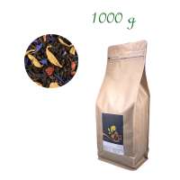 Bulk-Pack Flachbodenbeutel, Kraftpapier, Inhalt 1000 g