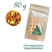 Standbodenbeutel Medium Plus, Kraftpapier, aluminiumfrei, Inhalt 80 g