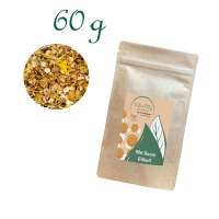 Standbodenbeutel Medium, Kraftpapier, aluminium, Inhalt 60 g