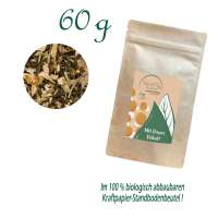 Standbodenbeutel Medium, Kraftpapier, Inhalt 60 g